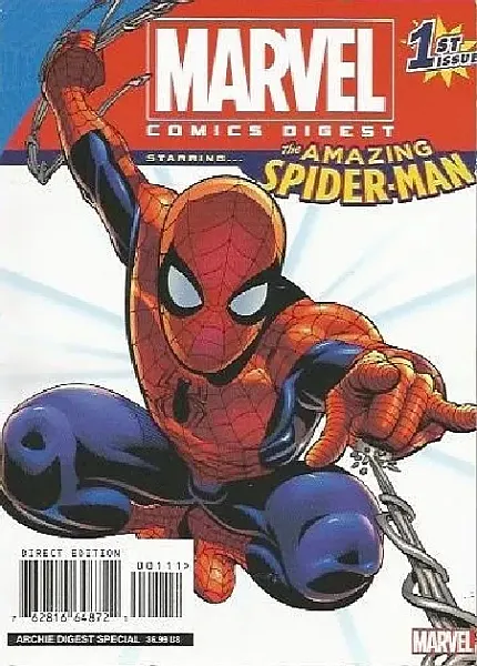 MARVEL COMICS DIGEST #01 THE AMAZING SPIDER-MAN